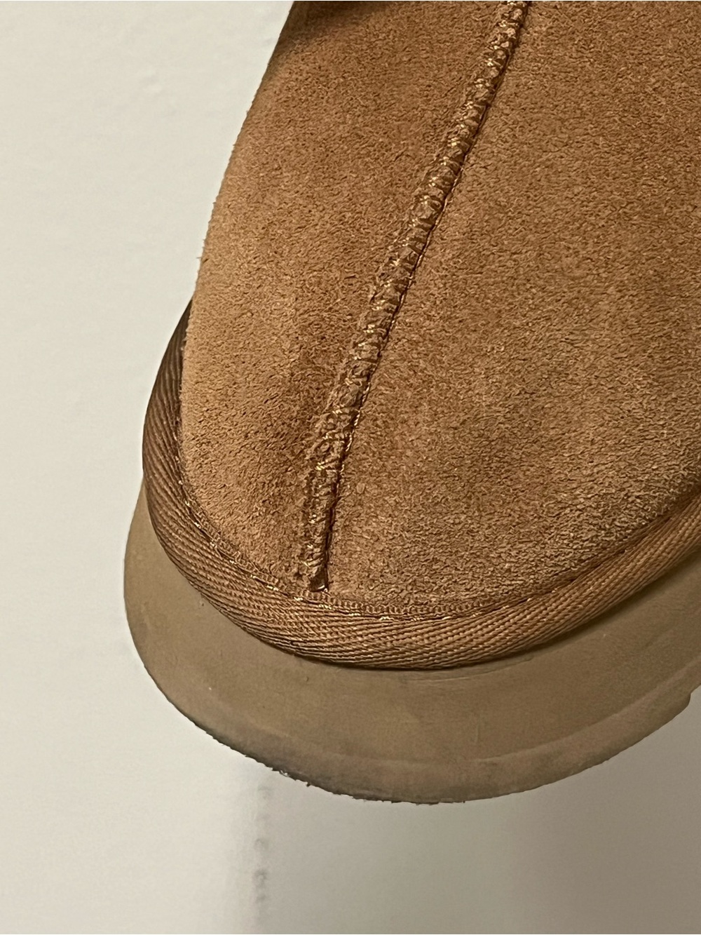 UGG Tasman II Clog Mules with Red Trim - Picture 8 of 9